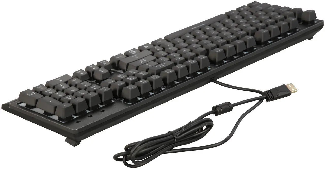 MSI Vigor GK30 Gaming Keyboard - Mechanical Membrane Switches, 6-Zone RGB, Water Repellent & Splash-Proof, 5000 DPI - Black
