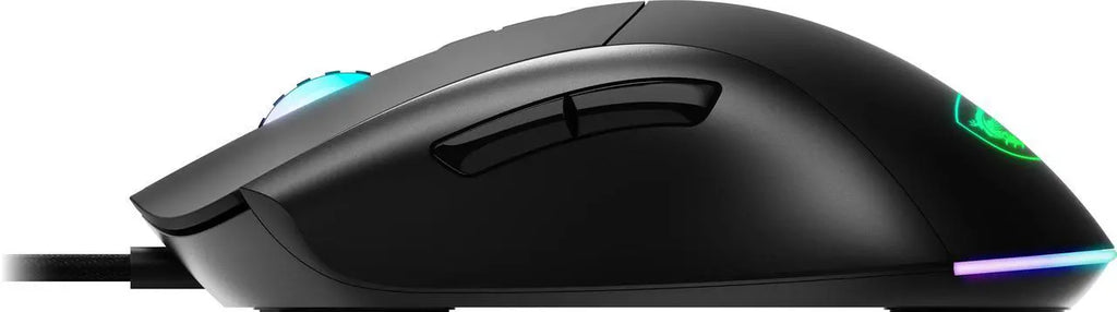 MSI Forge GM320 Gaming Mouse - Up to 12,800 DPI, 6 DPI presets, 1KHz Report Rate, RGB