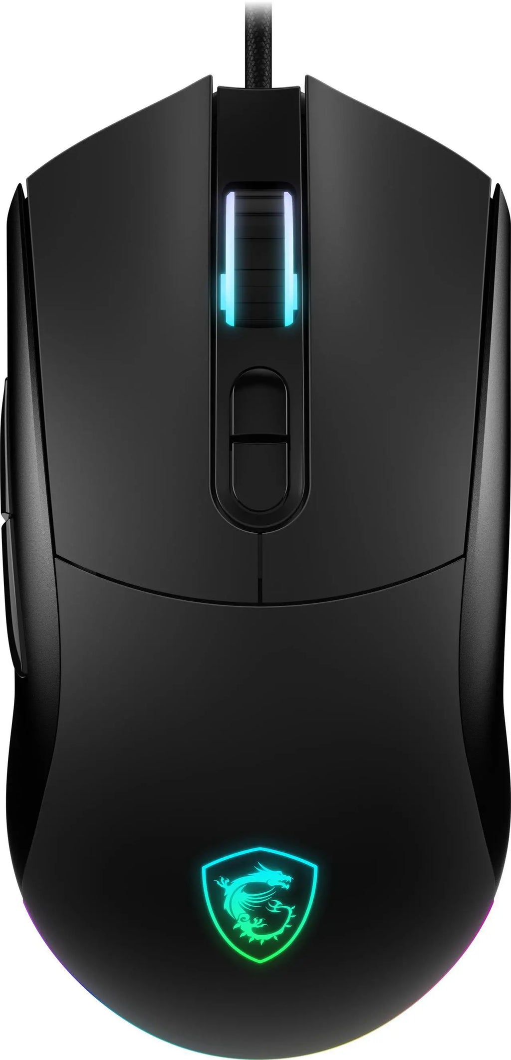 MSI Forge GM320 Gaming Mouse - Up to 12,800 DPI, 6 DPI presets, 1KHz Report Rate, RGB