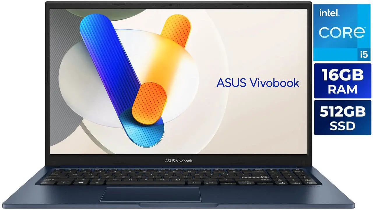 ASUS VivoBook 15.6" TouchScreen Intel Core i5-1334U 16GB Memory 512 GB SSD Windows 11 Home
