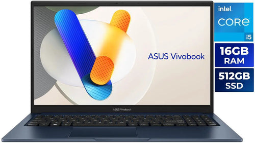 ASUS VivoBook 15.6" TouchScreen Intel Core i5-1334U 16GB Memory 512 GB SSD Windows 11 Home